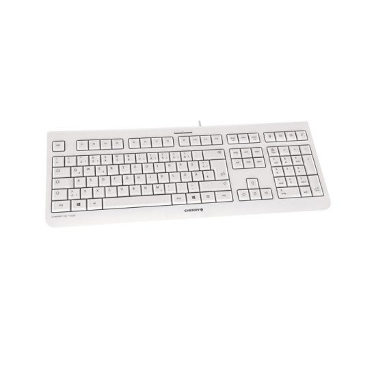 CHERRY KC 1000 clavier USB AZERTY Belge Gris