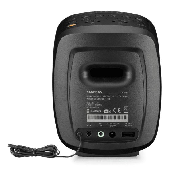 Sangean DCR-83 Personnel Analogique et numérique Noir