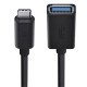 Belkin F2CU036btBLK câble USB 3.2 Gen 1 (3.1 Gen 1) USB C USB A Noir