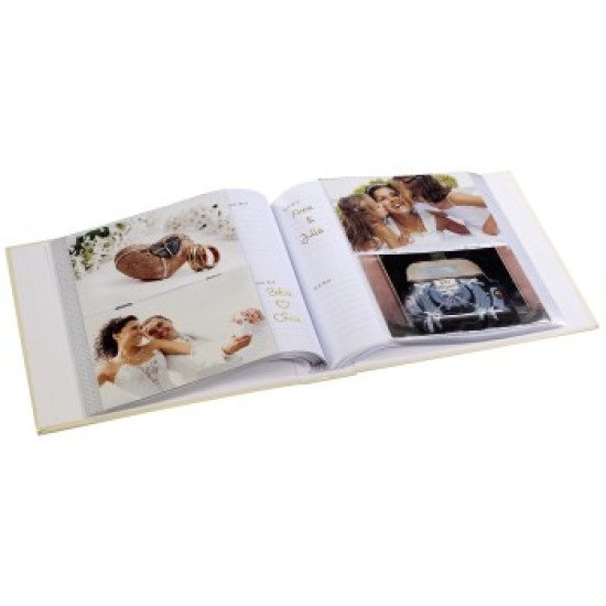 Hama Anzio album photo et protège-page Crème 200 feuilles 10 x 15 cm