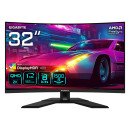 GIGABYTE M32QC Moniteur de jeu incurvé 31,5" QHD - 2560 x 1440, 1500R, 165Hz, 1ms, 350 cd/m², FreeSync Premium Pro, Display HDR400, HDMI 2.0, DisplayPort 1.2