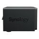 Synology DiskStation DS1825neo+ NAS Bureau AMD Ryzen V1500B 4 Go DDR4 0 To Synology DSM Noir
