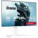 iiyama G-MASTER GB2471HSU-W1 écran PC 60,5 cm (23.8") 1920 x 1080 pixels Blanc
