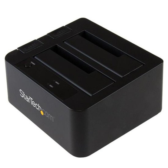 StarTech.com Station d'accueil USB 3.1 (10 Gb/s) pour 2 disques durs SATA de 2,5 / 3,5 pouces