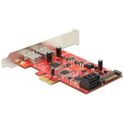 DeLOCK 89389 carte et adaptateur d'interfaces Interne SATA, USB 3.2 Gen 1 (3.1 Gen 1)