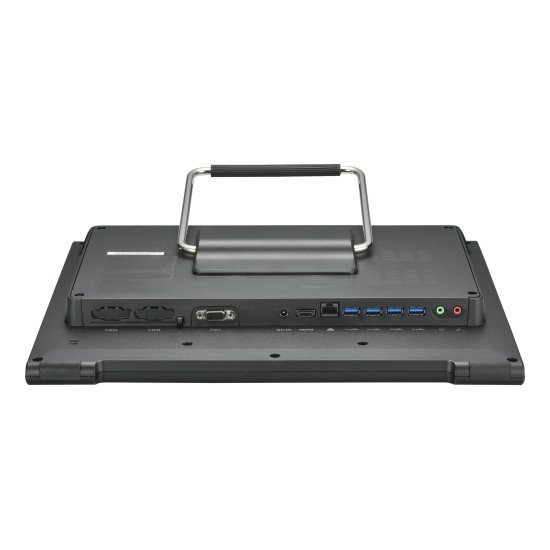 Shuttle All-In-One Barebone X50N, 15.6" Single-Touch-Screen (resistive), Intel N150,Wifi, IP54, sans ventilateur, fonctionnement permanent 24h/24 et 7j/7