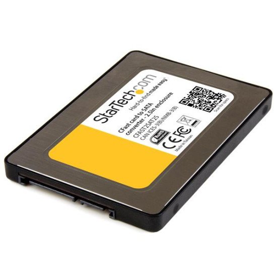 StarTech.com Adaptateur carte CFast vers SATA avec boîtier de 2,5