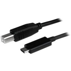 StarTech.com Câble USB 2.0 USB-C vers USB-B de 1 m - M/M StarTech.com Câble USB 2.0 USB-C vers USB-B de 1 m - M/M