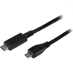 StarTech.com Câble USB 2.0 USB-C vers Micro-B de 1 m - M/M - Noir StarTech.com Câble USB 2.0 USB-C vers Micro-B de 1 m - M/M - Noir