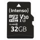 Intenso 3433480 mémoire flash 32 Go MicroSDHC UHS-I Classe 10