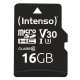 Intenso 3433470 mémoire flash 16 Go MicroSDHC UHS-I Classe 10