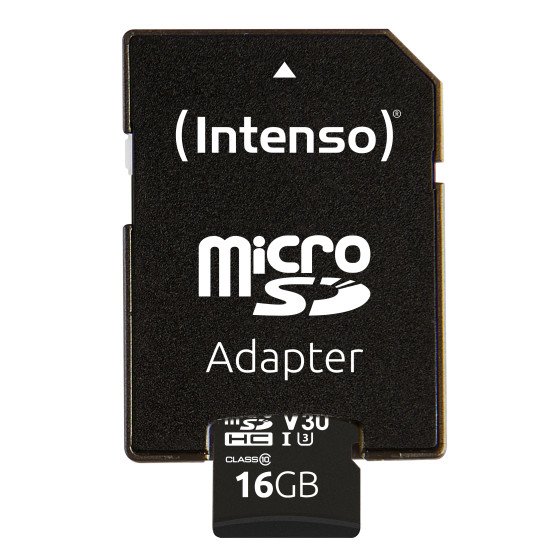 Intenso 3433470 mémoire flash 16 Go MicroSDHC UHS-I Classe 10