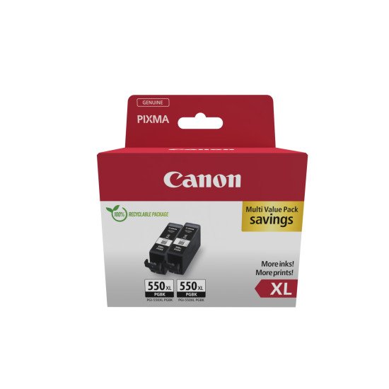 Canon 6431B010 cartouche d'encre 2 pièce(s) Original Noir