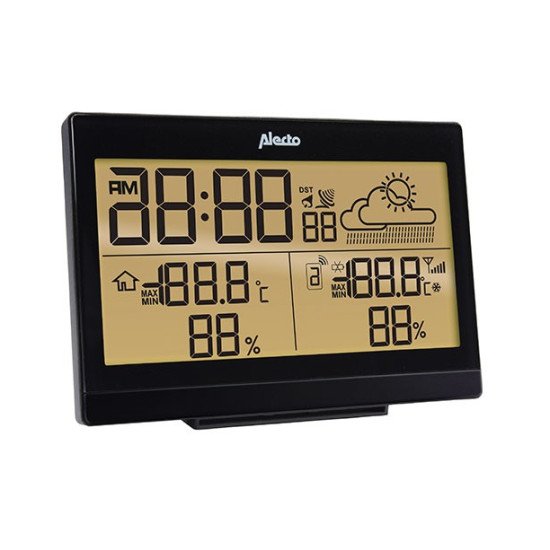Alecto WS-2300 station météo numérique Noir, Blanc Batterie