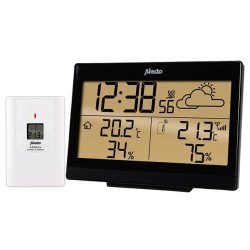 Alecto WS-2300 station météo numérique Noir, Blanc Batterie
