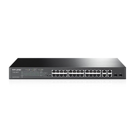 TP-LINK T1500-28PCT commutateur réseau Géré L2 Fast Ethernet