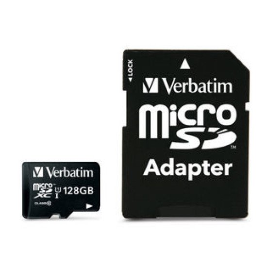 Verbatim MicroSDXC UHS-I 128 Go