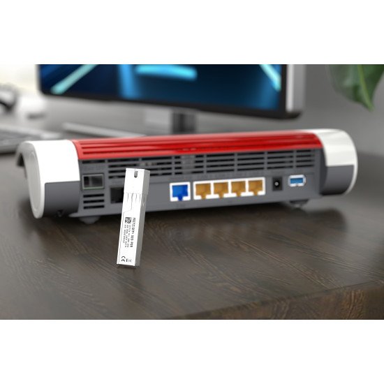 FRITZ! SFP XGS-PON module émetteur-récepteur de réseau Fibre optique 10000 Mbit/s FRITZ! SFP XGS-PON module émetteur-récepteur de réseau Fibre optique 10000 Mbit/s