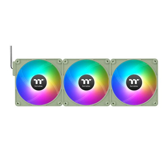 Thermaltake CL-F197-PL14MG-A système de refroidissement d'ordinateur Boitier PC Ventilateur 14 cm Vert 3 pièce(s) Thermaltake CL-F197-PL14MG-A système de refroidissement d'ordinateur Boitier PC Ventilateur 14 cm Vert 3 pièce(s)