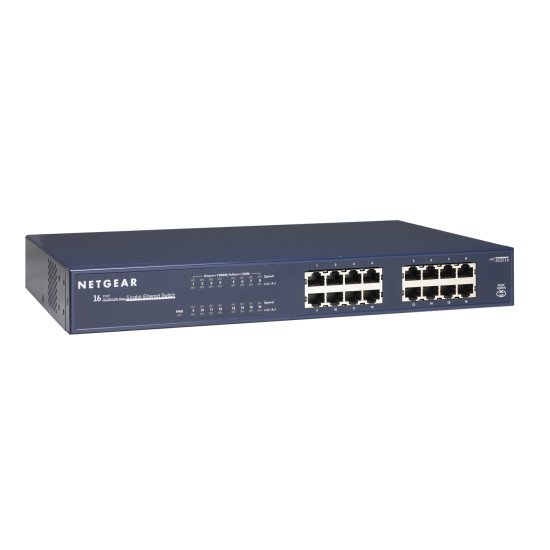 NETGEAR JGS516 Non-géré Bleu