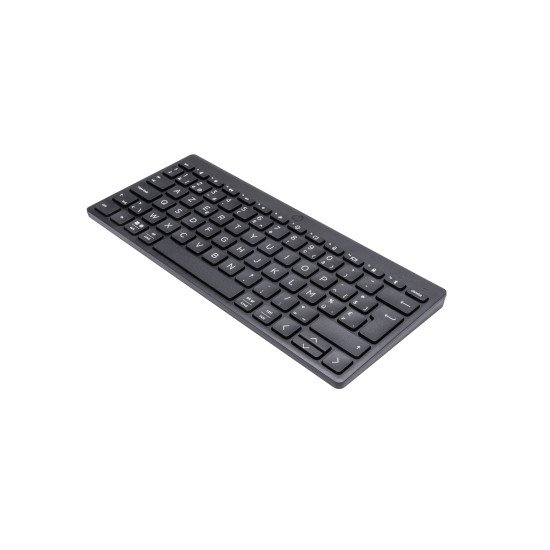 HP 350 Compact Multi-Device Bluetooth Keyboard clavier Maison AZERTY Belge Noir