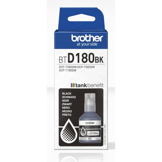 Brother BTD180BK Bouteille d'encre noire originale