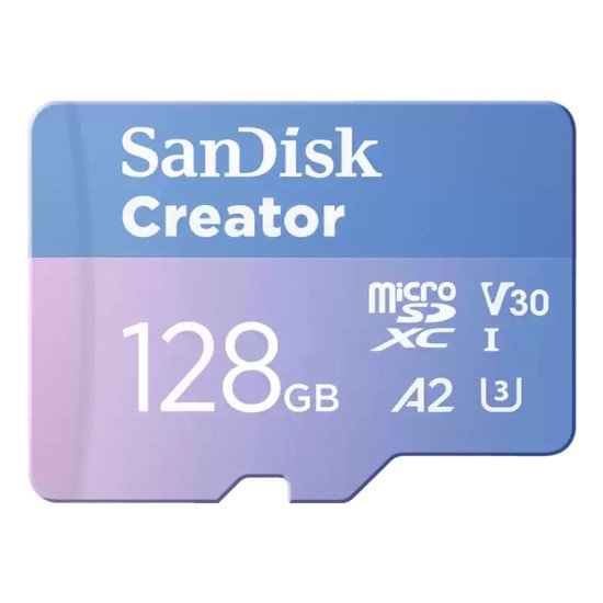 SanDisk Creator 128 Go MicroSDXC UHS-I Classe 10