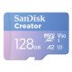 SanDisk Creator 128 Go MicroSDXC UHS-I Classe 10
