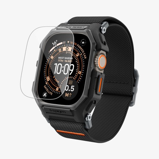 Spigen Lite Fit Pro Boîtier + bracelet Noir Polyuréthane thermoplastique (TPU)