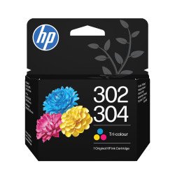 HP 302/304 Cartouche d'encre trois couleurs authentique