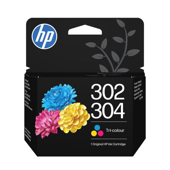 HP 302/304 Cartouche d'encre trois couleurs authentique