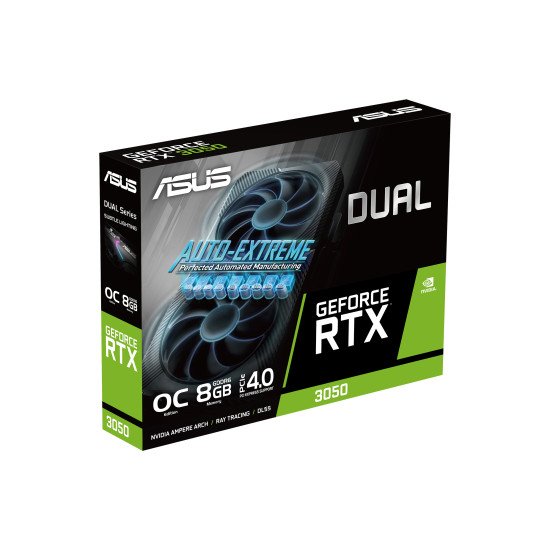 ASUS Dual -RTX3050-O8G-V2 NVIDIA GeForce RTX 3050 8 Go GDDR6