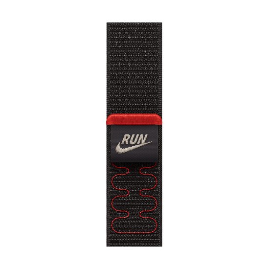 Apple Nike Sport Loop Bande Noir Nylon, Polyester recyclé, Spandex