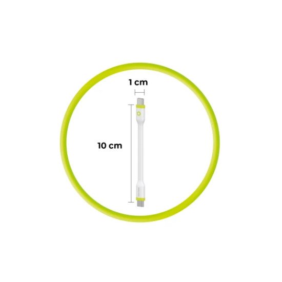 Mobile Origin COMC-USBC-WHT câble USB USB 2.0 0,1 m 0,48 Gbit/s Blanc