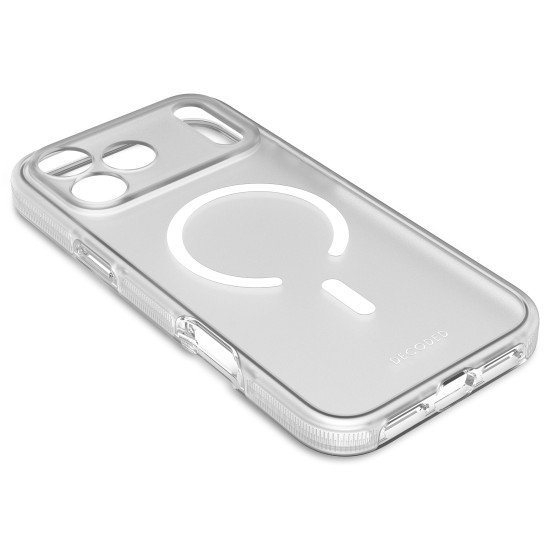 Decoded D26IPO17PMBCT2FE coque de protection pour téléphones portables 17,5 cm (6.9") Housse Transparent, Blanc