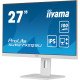 iiyama ProLite XUB2792QSU-W6 écran PC 68,6 cm (27") 2560 x 1440 pixels Wide Quad HD LED Blanc