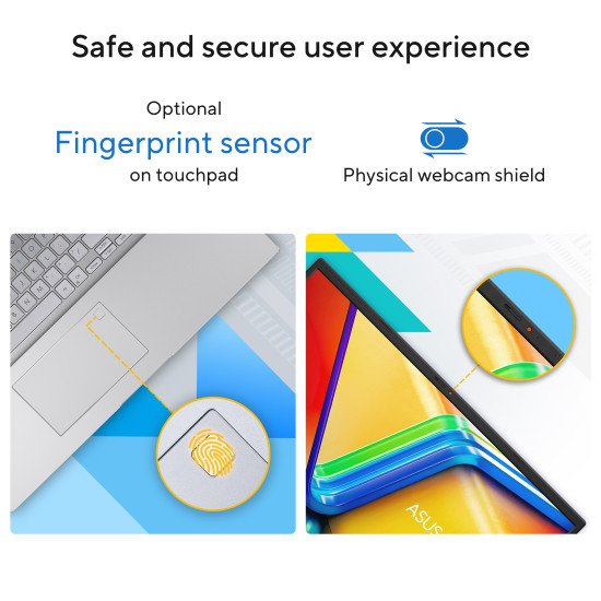 ASUS Vivobook 17 X1704VA-AU586W Intel® Core™ i5 i5-1334U Ordinateur portable 43,9 cm (17.3") Full HD 8 Go DDR4-SDRAM 512 Go SSD Wi-Fi 5 (802.11ac) Windows 11 Home Belge Bleu