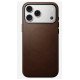 Nomad Traditional Leather Case coque de protection pour téléphones portables 17,5 cm (6.9") Housse Marron