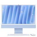 Apple iMac Apple M M4 59,7 cm (23.5") 4480 x 2520 pixels PC All-in-One 16 Go 256 Go SSD macOS Sequoia Wi-Fi 6E (802.11ax) Bleu Apple iMac Apple M M4 59,7 cm (23.5") 4480 x 2520 pixels PC All-in-One 16 Go 256 Go SSD macOS Sequoia Wi-Fi 6E (802.11ax) Bleu