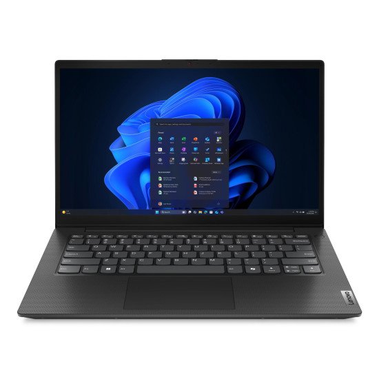 Lenovo V14 G7 IWC Intel Core 5 320 Ordinateur portable 35,6 cm (14") Full HD 16 Go DDR5-SDRAM 512 Go SSD Wi-Fi 6 (802.11ax) Windows 11 Pro Noir Belge