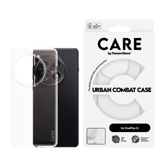 PanzerGlass CARE™ by ® X-Ray Case OnePlus 13 coque de protection pour téléphones portables Housse Transparent