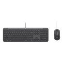 Logitech Signature Slim MK620 For Business clavier Souris incluse maison/bureau USB QWERTY Espagnole Graphite
