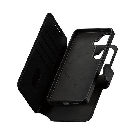 PanzerGlass CARE™ by ® Tango 2-in-1 Wallet Case w. Qi Samsung Galaxy S26 coque de protection pour téléphones portables Housse Transparent