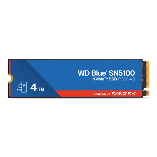 Western Digital WD Blue SN5100 4 To M.2 PCI Express 4.0 NVMe QLC 3D NAND