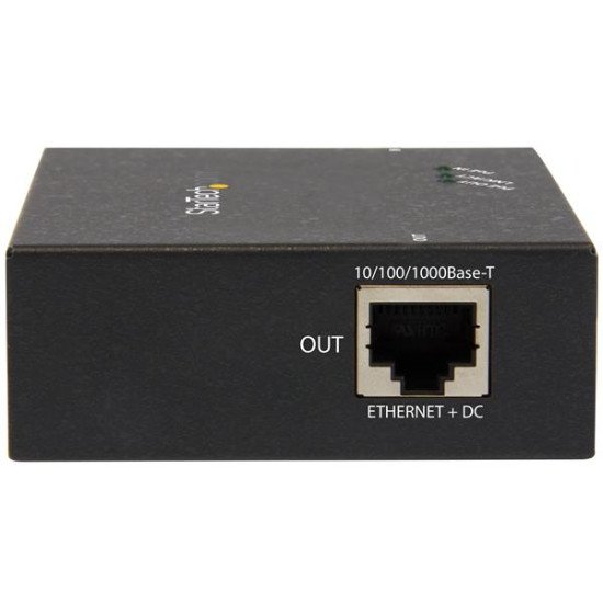StarTech.com Répéteur Gigabit PoE+ à 1 port - Extendeur Power over Ethernet 802.3at et 802.3af - 100 m