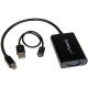 StarTech.com Adaptateur vidéo Mini DisplayPort vers VGA avec audio - M/F - 1920x1200 / 1080p - Noir