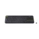 Logitech K400 Plus clavier RF sans fil QWERTY Espagnole Noir