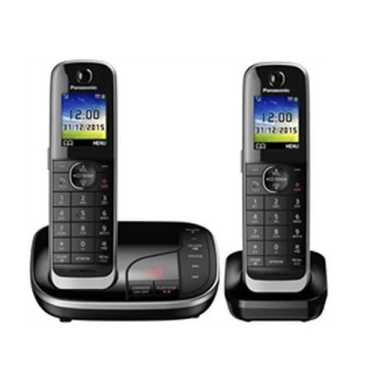 Panasonic KX-TGJ322 Téléphone DECT Identification de l'appelant Noir Panasonic KX-TGJ322 Téléphone DECT Identification de l'appelant Noir