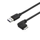 StarTech.com Câble Micro USB 3.0 slim - USB-A vers Micro-B à angle droit de 1 m - M/M StarTech.com Câble Micro USB 3.0 slim - USB-A vers Micro-B à angle droit de 1 m - M/M
