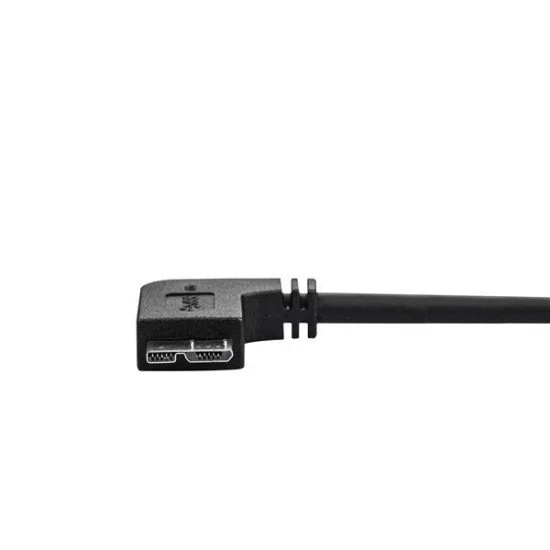 StarTech.com Câble Micro USB 3.0 slim - USB-A vers Micro-B à angle droit de 1 m - M/M StarTech.com Câble Micro USB 3.0 slim - USB-A vers Micro-B à angle droit de 1 m - M/M